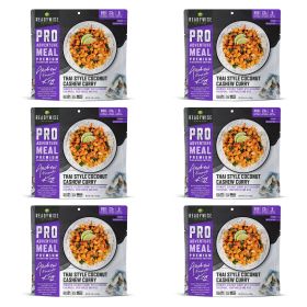 6 CT ReadyWise Pro Adventure Meal Thai Coconut Cashew Curry
